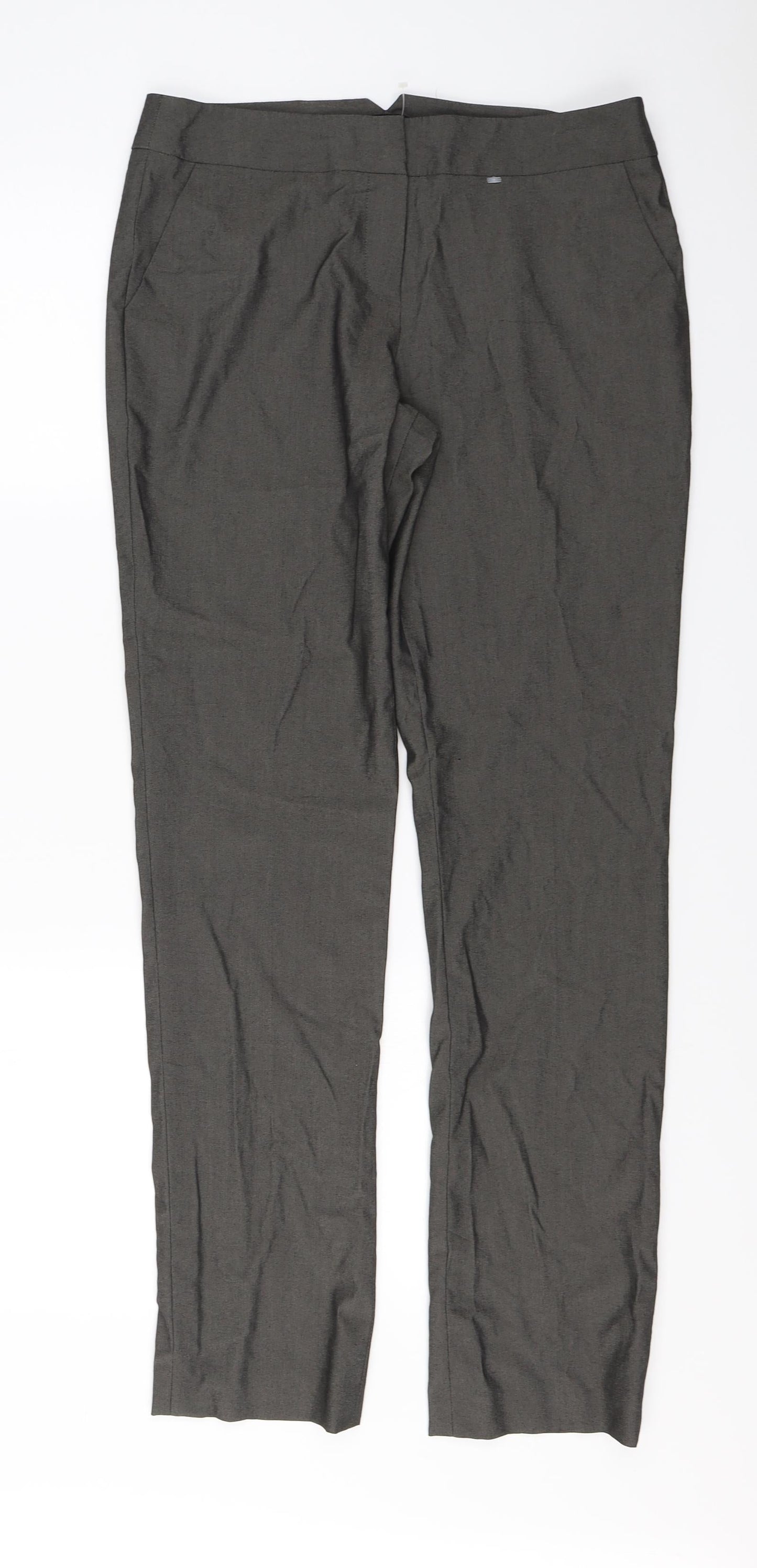 Womens UK Size 10 Linea Regular Fit  Grey Trousers