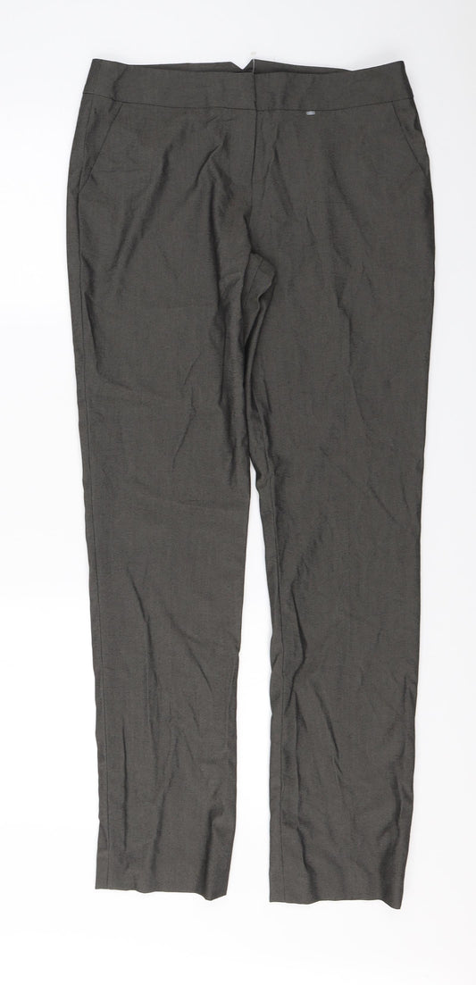 Womens UK Size 10 Linea Regular Fit  Grey Trousers