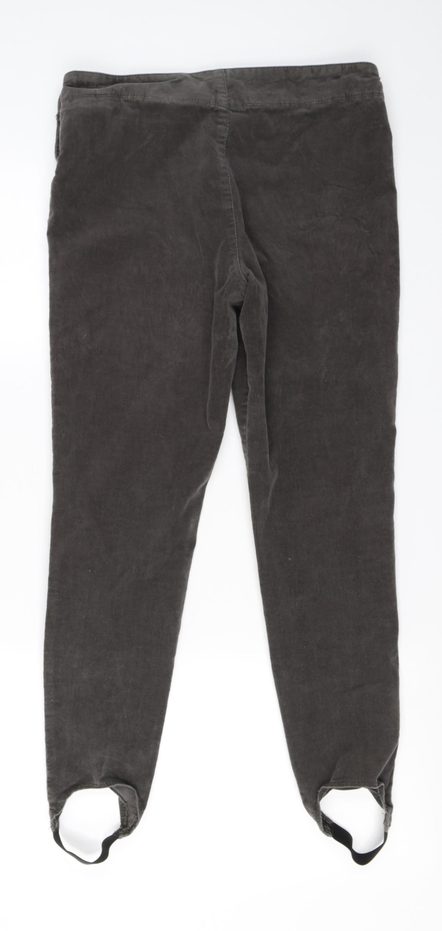 Womens UK Size 10 Marks and Spencer Regular Fit  Grey Trousers