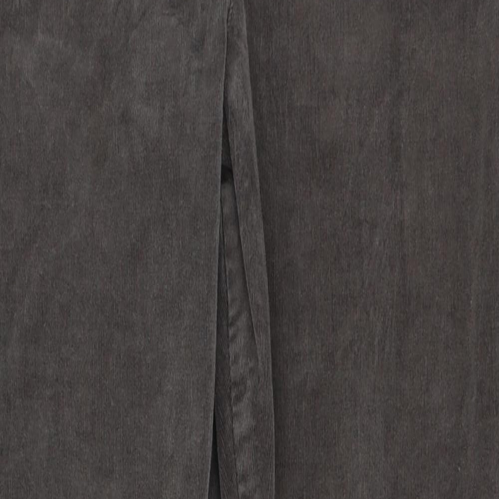 Womens UK Size 10 Marks and Spencer Regular Fit  Grey Trousers