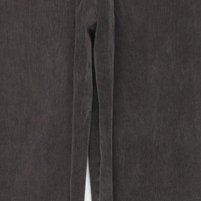 Womens UK Size 10 Marks and Spencer Regular Fit  Grey Trousers