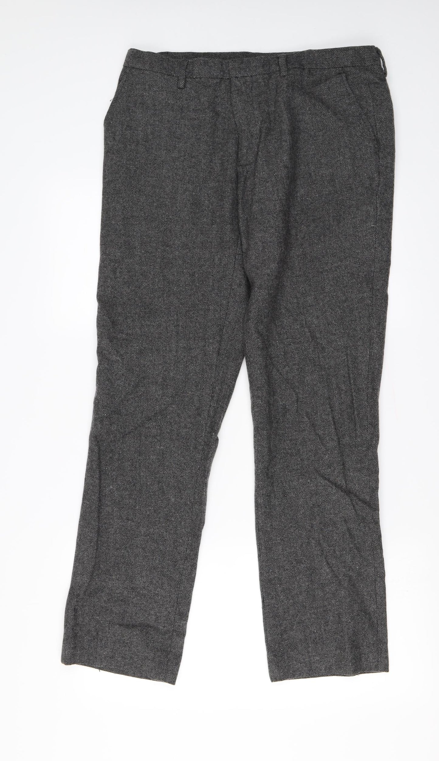shire  Womens Grey   Trousers  Size 34 in L25 in