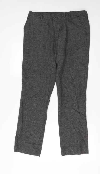 shire  Womens Grey   Trousers  Size 34 in L25 in