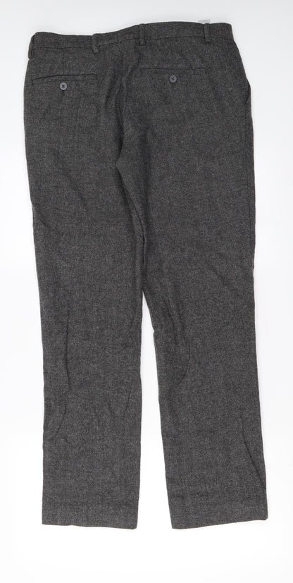 shire  Womens Grey   Trousers  Size 34 in L25 in