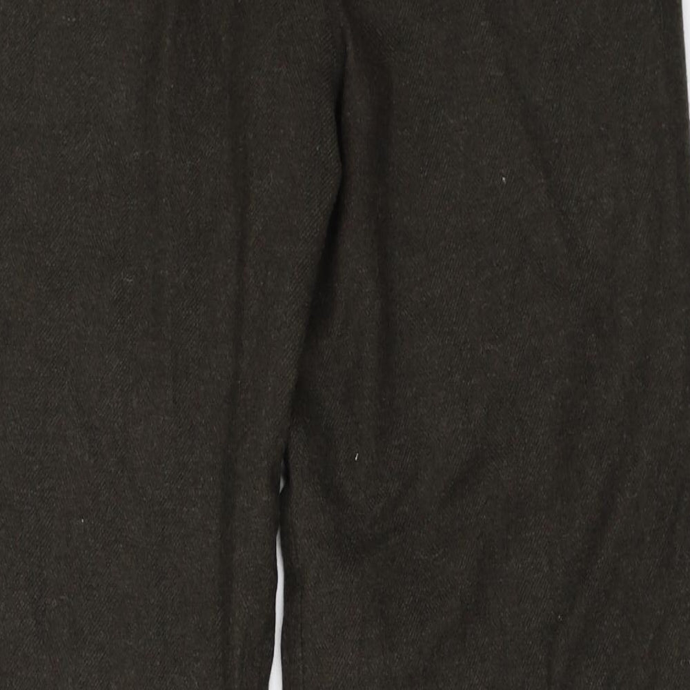 Womens UK Size 12 Marks and Spencer Regular Fit  Brown Trousers