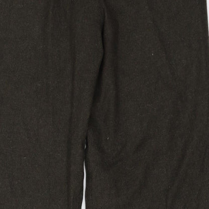 Womens UK Size 12 Marks and Spencer Regular Fit  Brown Trousers