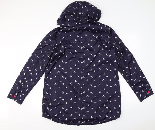 F&F  Womens Blue   Rain Coat Coat Size L