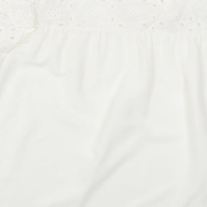 SheIn Womens White   Basic Blouse Size XL