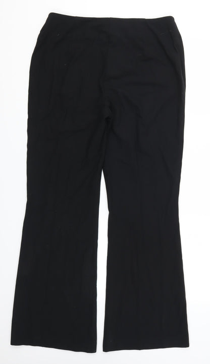Womens UK Size 14 Marks and Spencer Regular Fit  Black Trousers