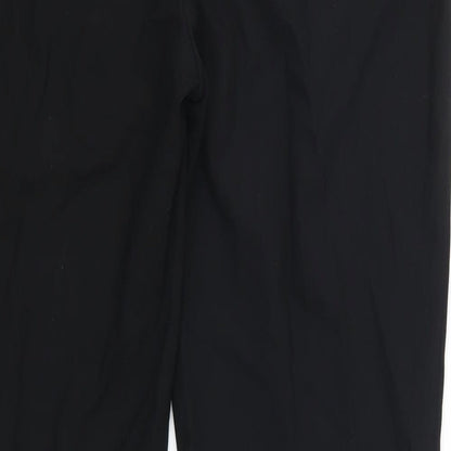 Womens UK Size 14 Marks and Spencer Regular Fit  Black Trousers