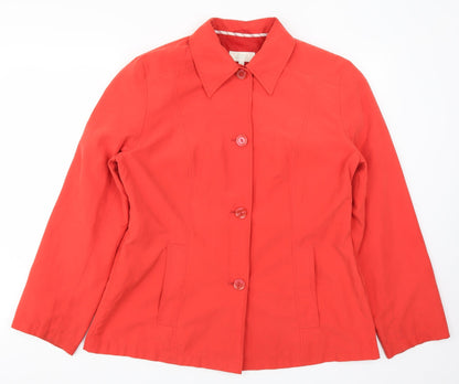 Womens UK Size 14 Marks and Spencer Red Jacket