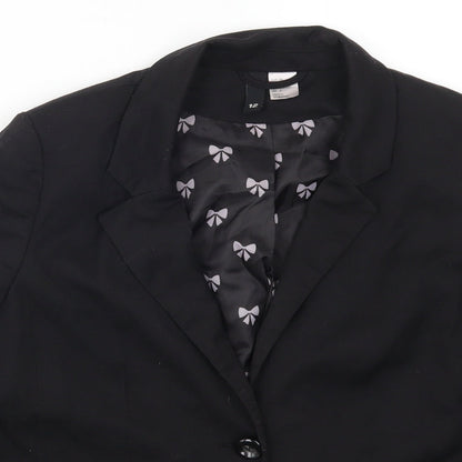 H&M Womens Black   Jacket Suit Jacket Size 12