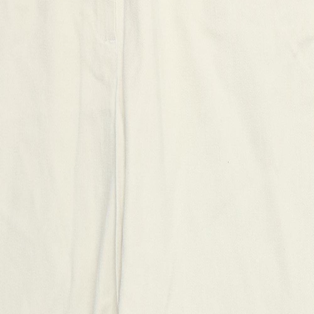 Womens UK Size 16 Bonmarché Regular Fit  Beige Trousers