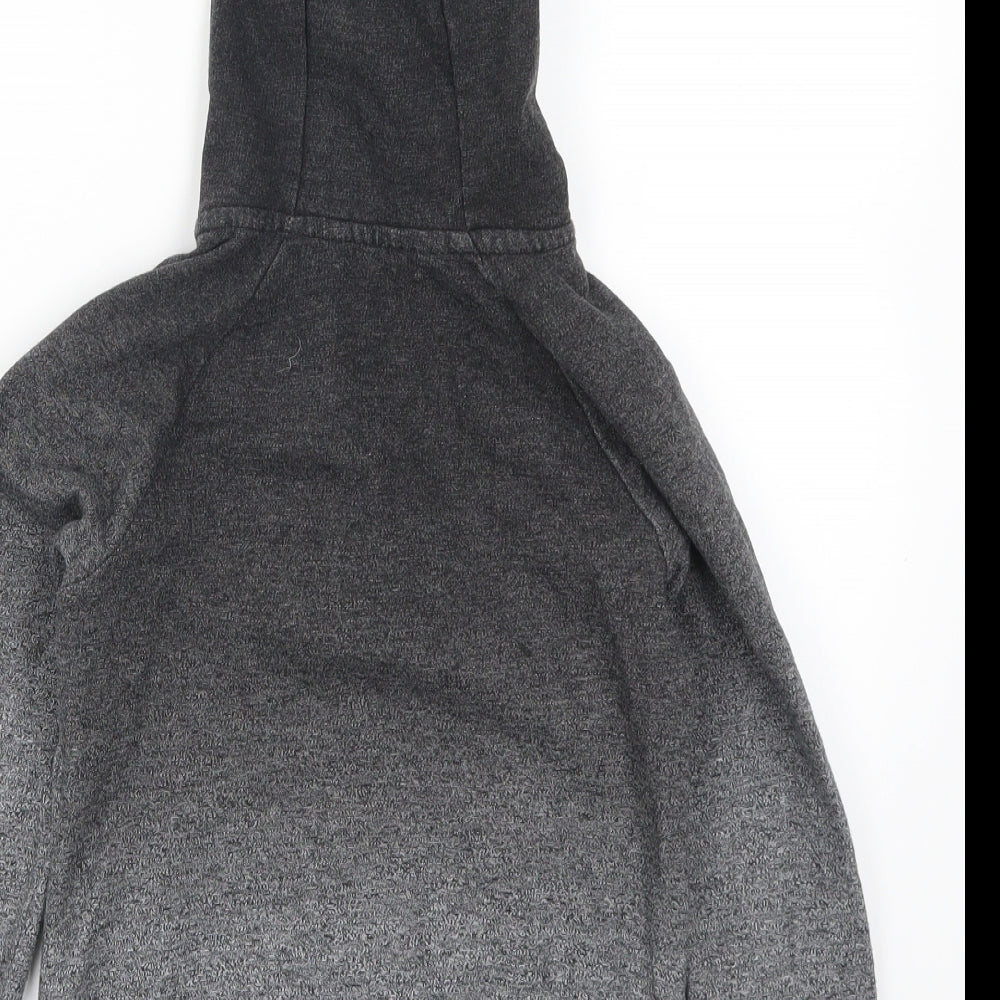 George Boys Grey   Full Zip Hoodie Size 5-6 Years  - Tokyo JPN