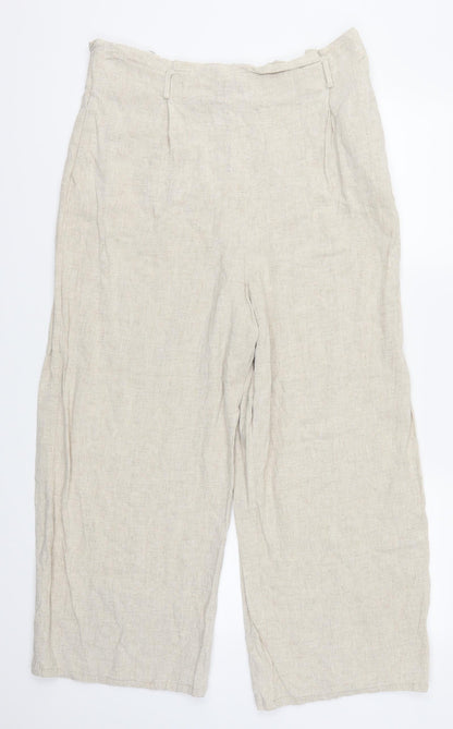Primark Womens Beige   Trousers  Size 16 L24 in