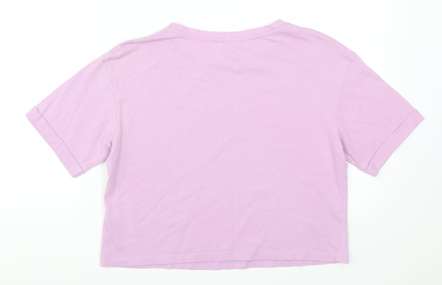 Primark Womens Purple   Basic T-Shirt Size 6  - Be Creative