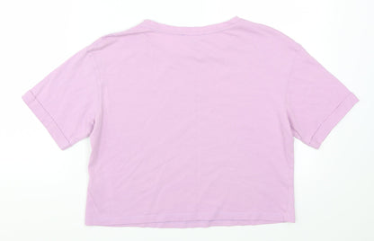 Primark Womens Purple   Basic T-Shirt Size 6  - Be Creative