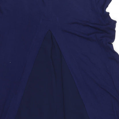Cha Cha Vente Womens Blue   Basic T-Shirt Size XL