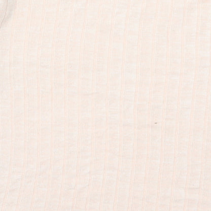 Dorothy Perkins Womens Pink Solid  Top Pyjama Top Size S