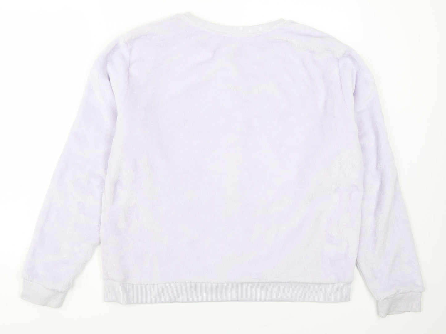 George Womens Purple Solid  Top Pyjama Top Size 16  - Mermaids Have More Fun