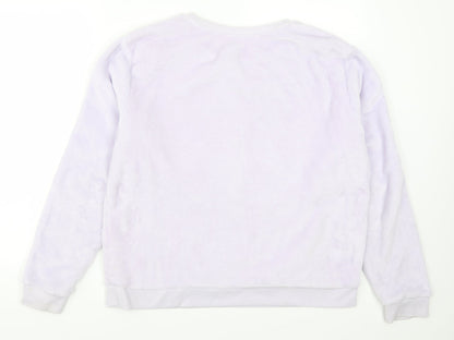 George Womens Purple Solid  Top Pyjama Top Size 16  - Mermaids Have More Fun