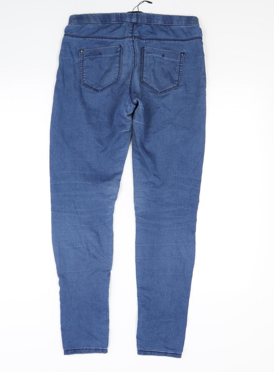 Primark Womens Blue  Denim Jegging Jeans Size 6 L28 in