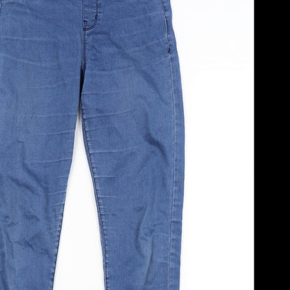 Primark Womens Blue  Denim Jegging Jeans Size 6 L28 in