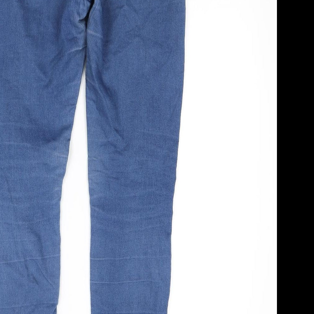 Primark Womens Blue  Denim Jegging Jeans Size 6 L28 in