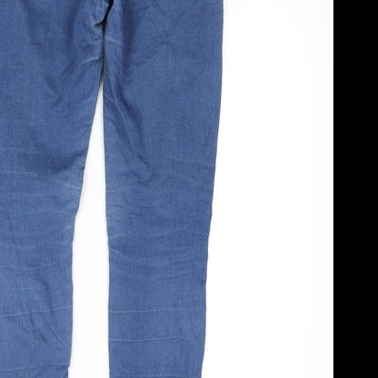 Primark Womens Blue  Denim Jegging Jeans Size 6 L28 in