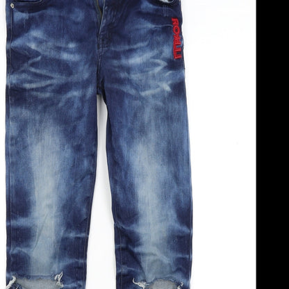 DM Story Womens Blue  Denim Skinny Jeans Size XS L27 in
