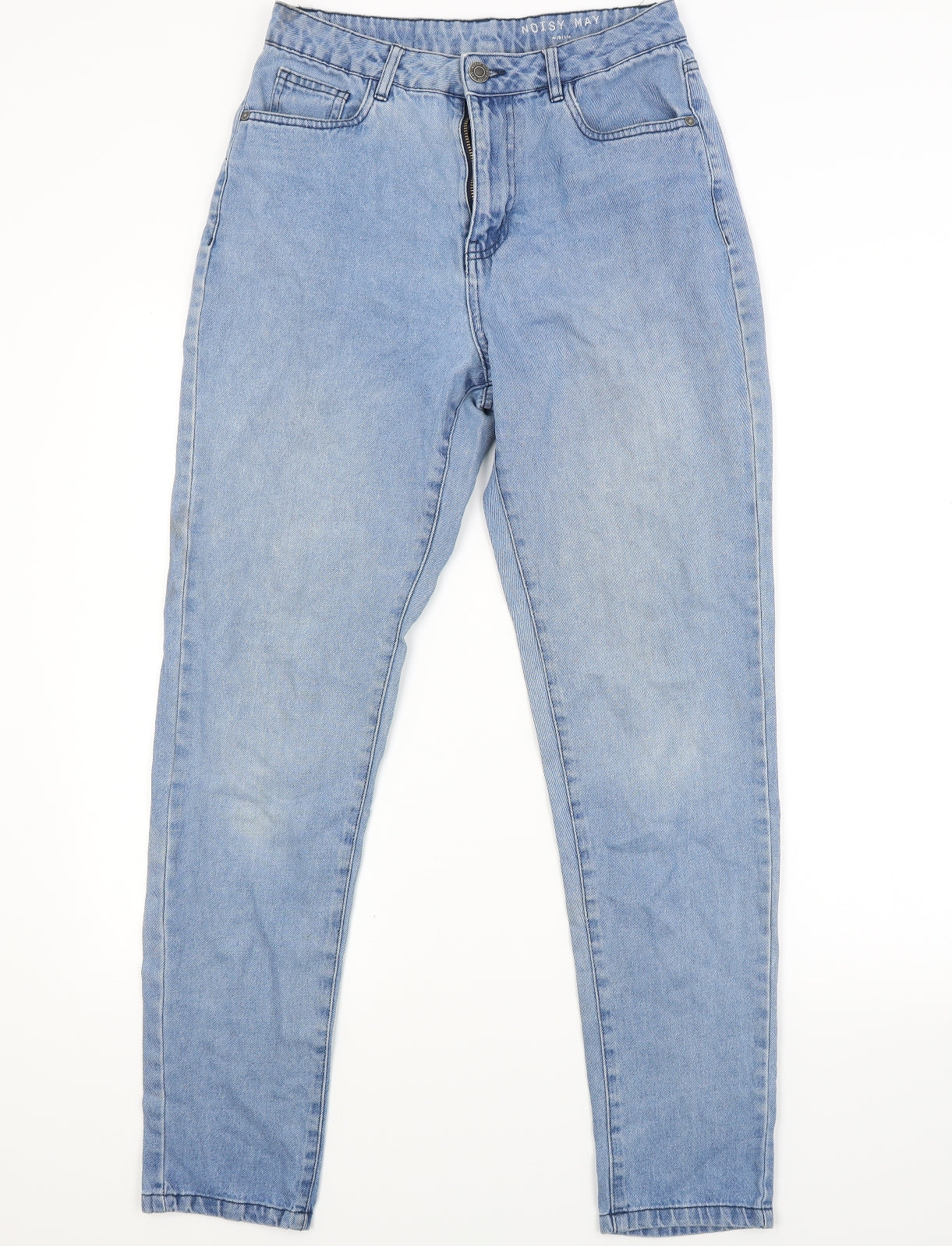 Noisey Man Womens Blue  Denim Tapered Jeans Size 28 L29 in