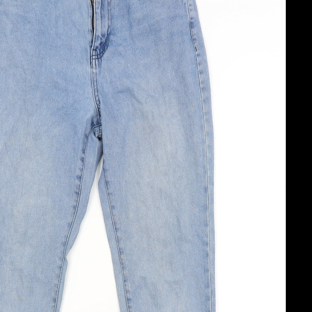 Noisey Man Womens Blue  Denim Tapered Jeans Size 28 L29 in