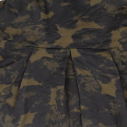 Cue Womens Brown Camouflage  Jacket Coat Size 8