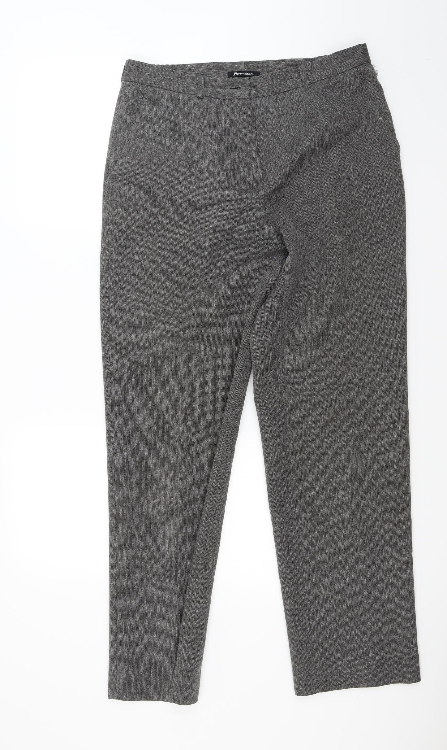 Berkertex Womens Grey   Trousers  Size 12 L29 in