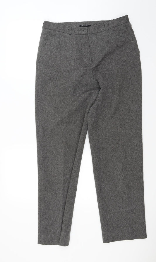 Berkertex Womens Grey   Trousers  Size 12 L29 in