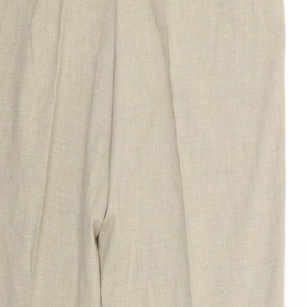 Womens UK Size 14 Blanchelle Regular Fit  Beige Trousers