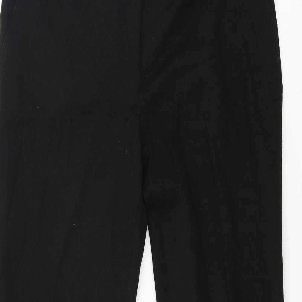 Womens UK Size 10 NEXT Regular Fit  Black Trousers