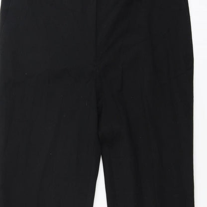 Womens UK Size 10 NEXT Regular Fit  Black Trousers