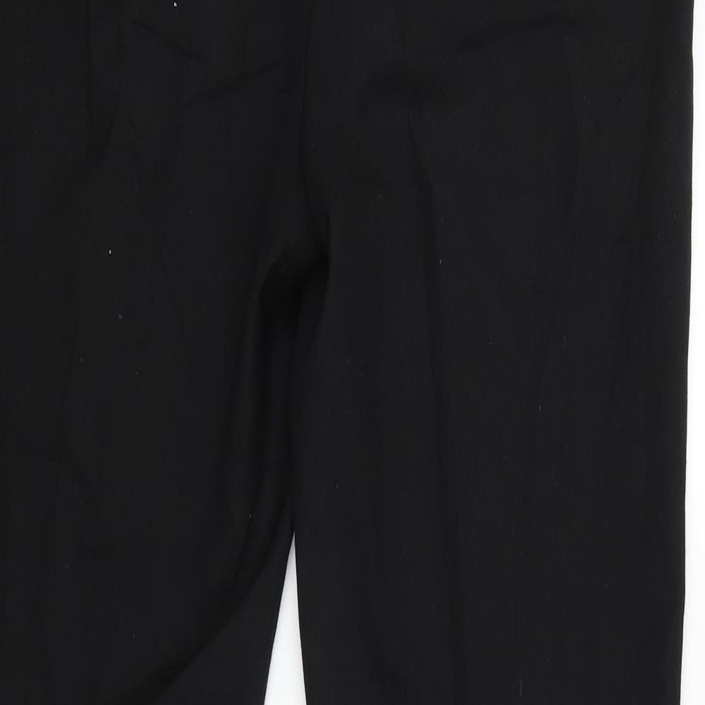 Womens UK Size 10 NEXT Regular Fit  Black Trousers