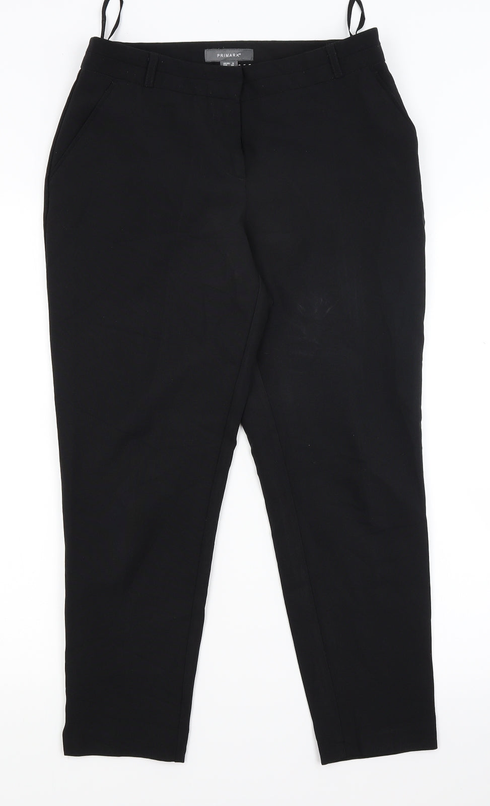 Primark Womens Black   Trousers  Size 8 L24 in