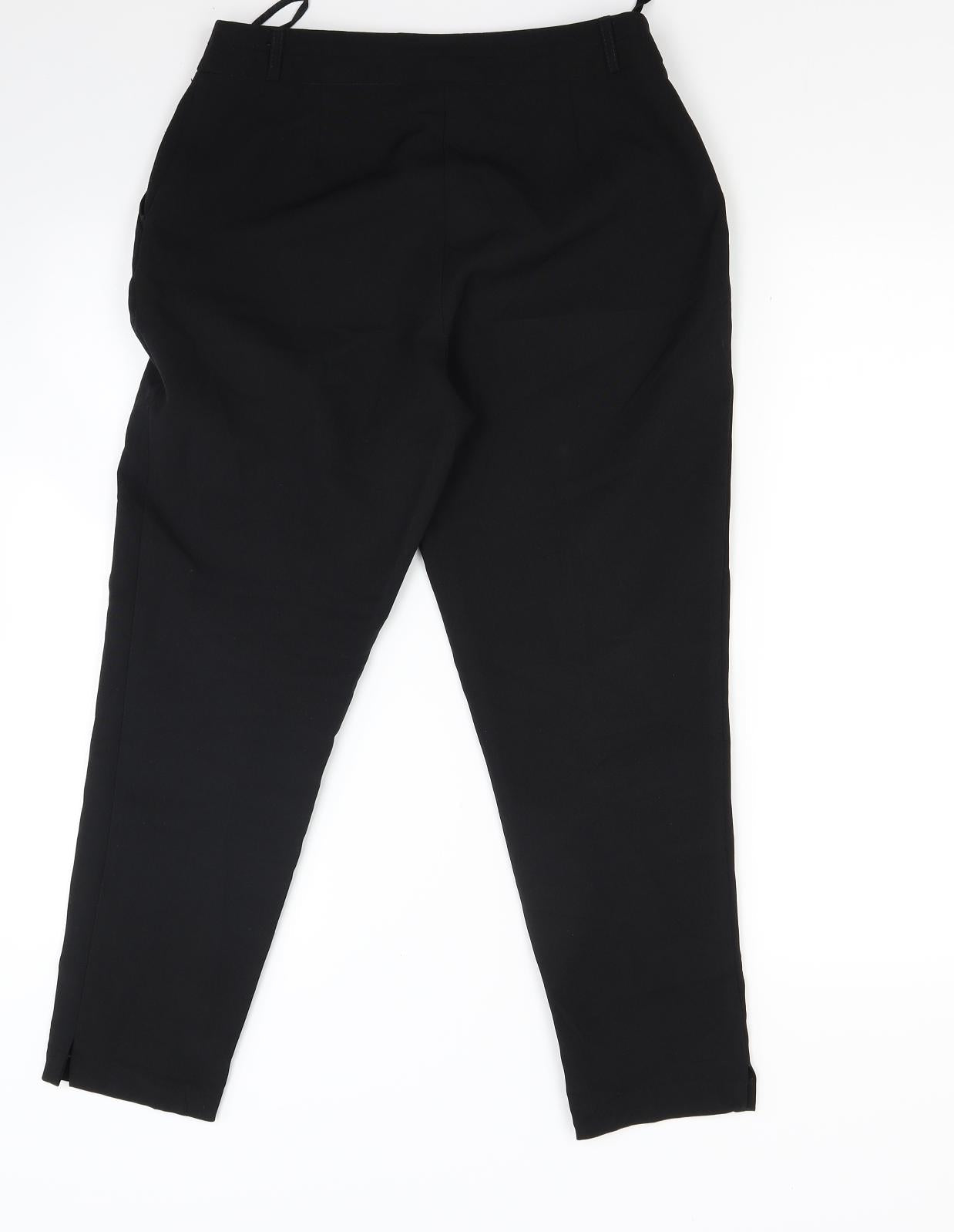 Primark Womens Black   Trousers  Size 8 L24 in