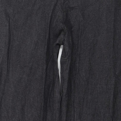 Denim & Co. Womens Grey   Trousers  Size 34 in L26 in