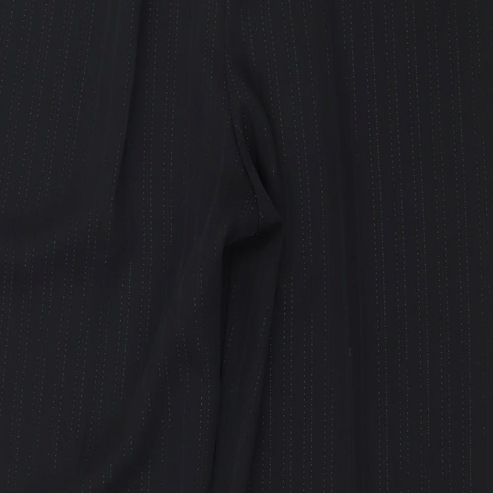 Womens UK Size 12 EWM Regular Fit  Black Trousers