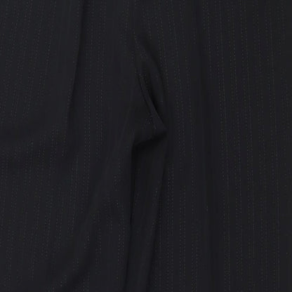 Womens UK Size 12 EWM Regular Fit  Black Trousers