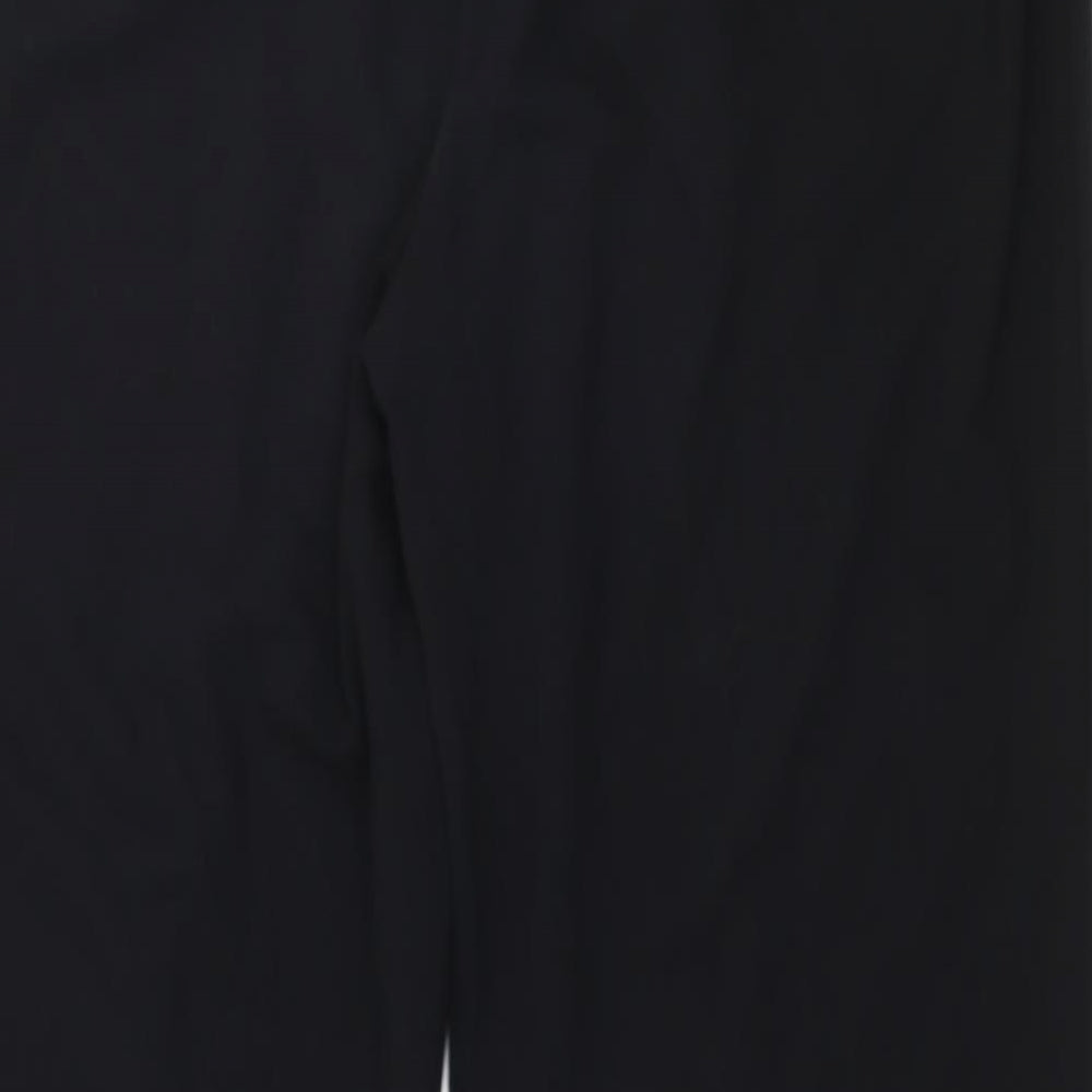 Womens UK Size 16 Marks and Spencer Regular Fit  Black Trousers