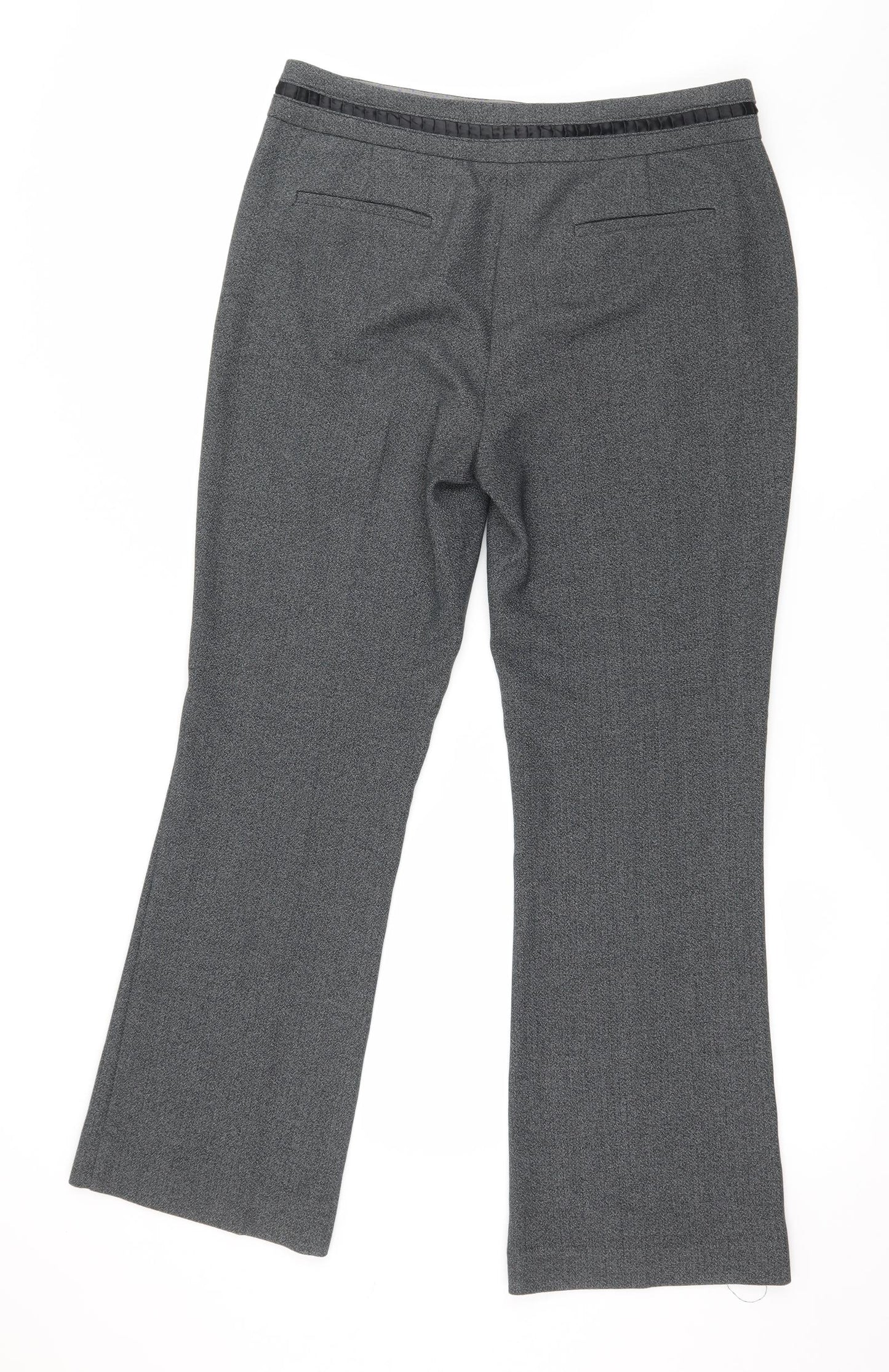 Womens UK Size 12 Per Una Regular Fit  Grey Trousers
