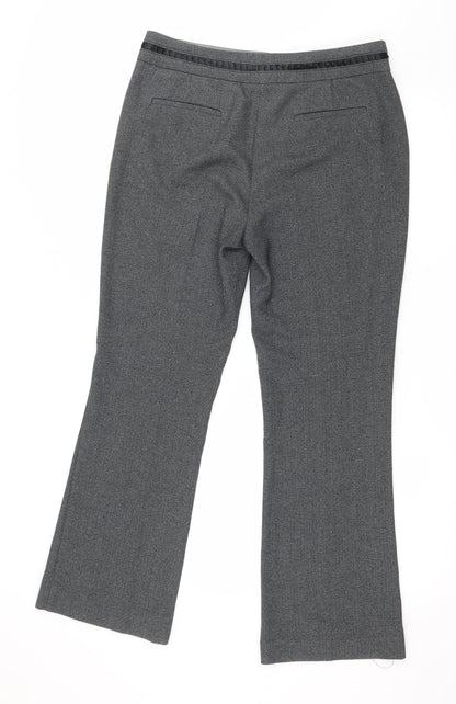Womens UK Size 12 Per Una Regular Fit  Grey Trousers