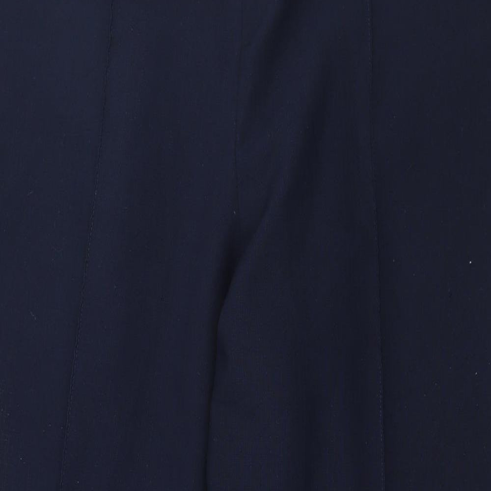 Womens UK Size 16 Marks and Spencer Regular Fit  Blue Trousers