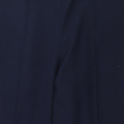 Womens UK Size 16 Marks and Spencer Regular Fit  Blue Trousers
