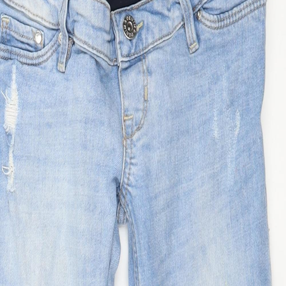 Womens UK Size 6 H&M Regular Fit Skinny Blue Jeans